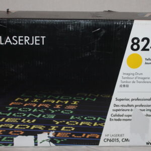 HP 824A Black & Yellow Toner Cartridges (New Old Stock, 2 of Each Color)