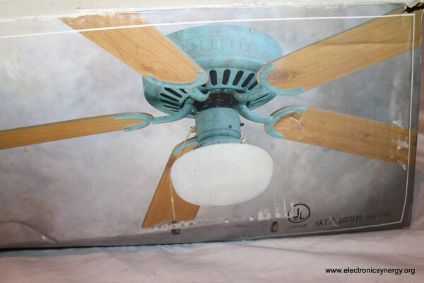 52" Slimline Flushmount Ceiling Fan with Light