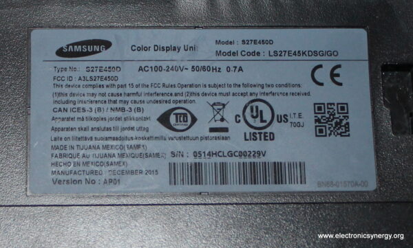 Samsung S27E450D 27" LCD Monitor - Image 2