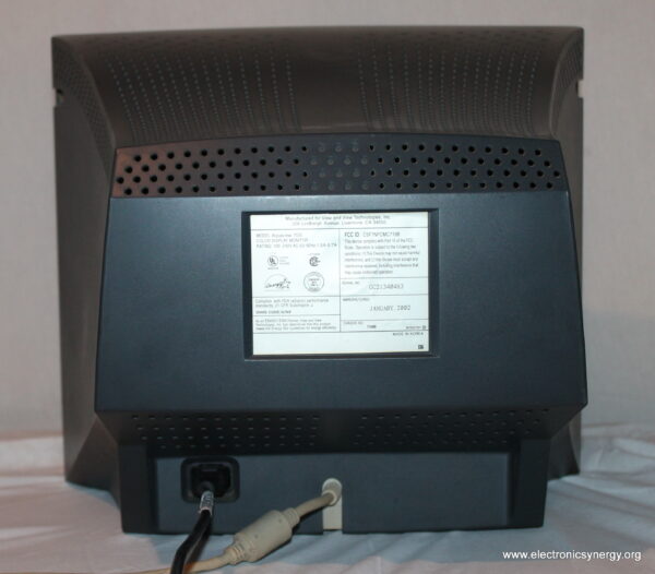 Aqua View 765 CRT Monitor – Vintage 15" Display - Image 5