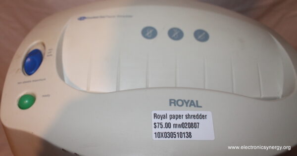 Royal Paper Shredder - Image 2