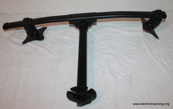 Bolt-On Side-by-Side Dual Monitor Mount – Adjustable with Tilt & Rotate - Image 4