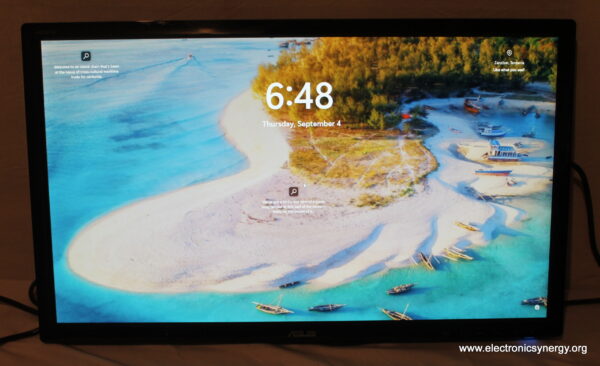 ASUS VE248 24" LCD Monitor – No Stand - Image 4