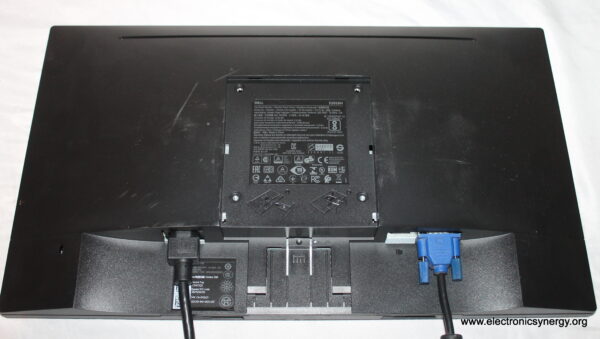 Pair of Dell E2016H 20" Monitors – VGA Display - Image 2