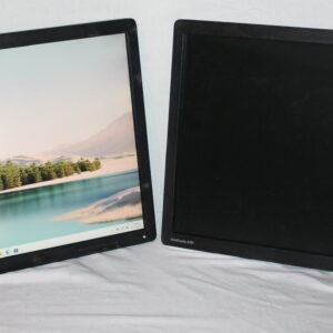 Pair of HP E321 Monitors – VGA & DVI (No Stands)