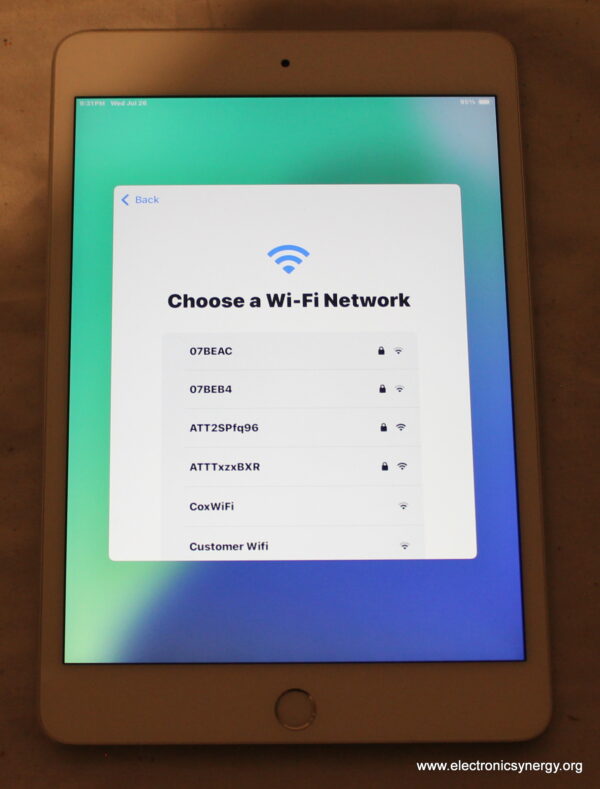 Apple iPad Mini 5th Gen (A2133) – 64GB, White