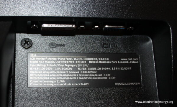 Dell E2314HF 23" Monitor - Image 2