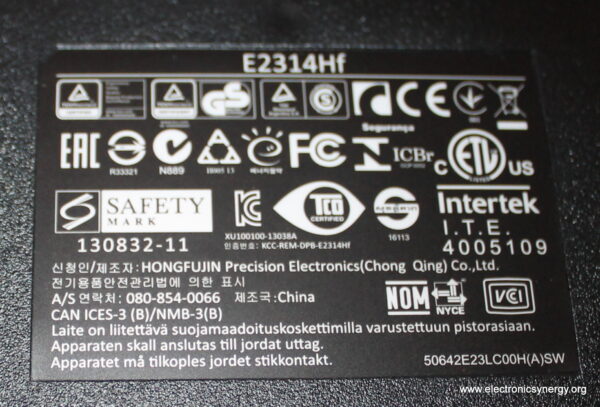 Dell E2314HF 23" Monitor - Image 4