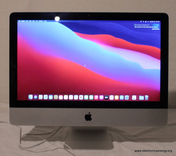 Apple iMac 21.5" (Mid 2014) – i5-4260U / 8GB RAM / 500GB HDD / macOS Big Sur