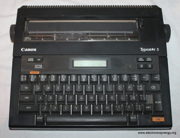 Canon Typestar 5 Electronic Typewriter