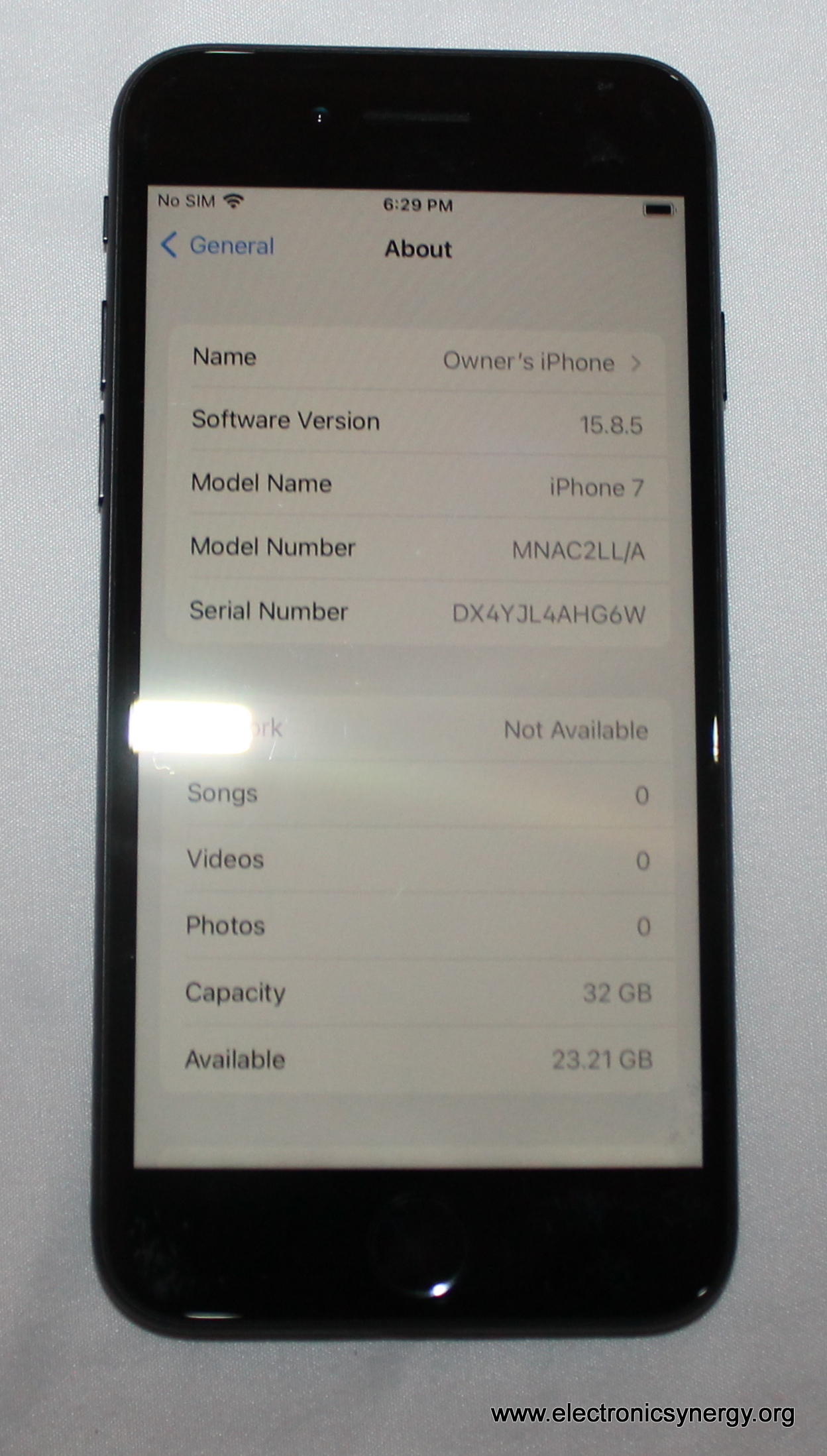 Apple iPhone 7 (A1660) – 32GB, Black, Unlocked - Image 6