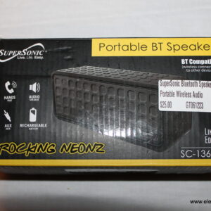 SuperSonic Bluetooth Speaker – Portable Wireless Audio