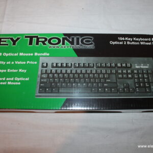 Vintage KeyTronic Keyboard & Mouse Bundle KT800U2M1PK – New in Box (Sealed)