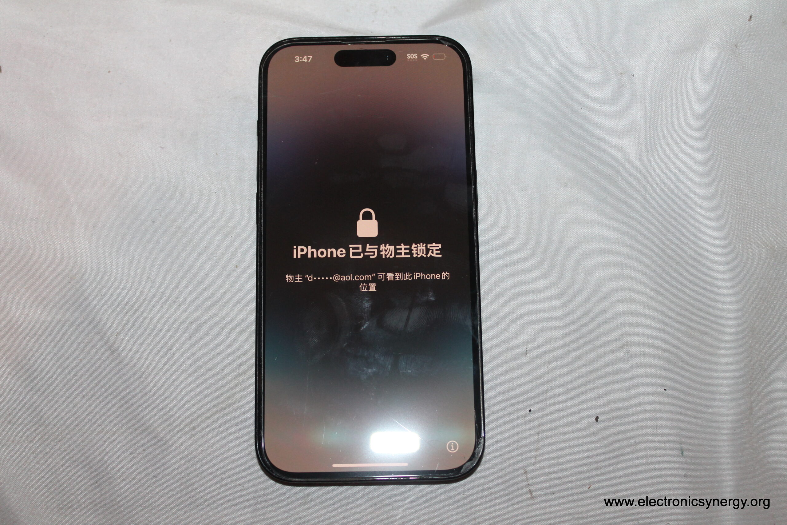 Apple iPhone 14 Pro A2650 128GB Space Black Unlocked Smartphone – iCloud Locked