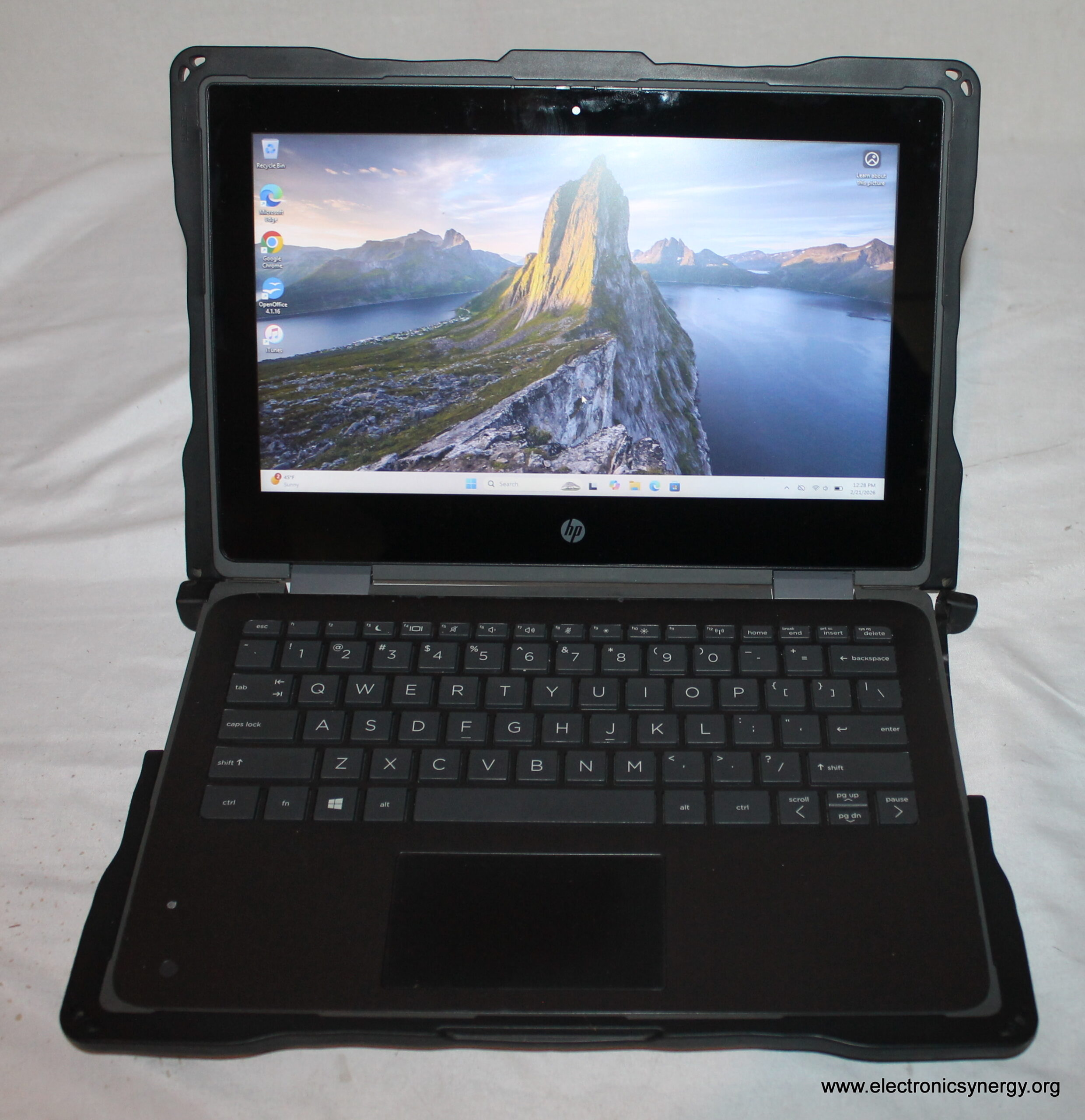 HP ProBook x360 11 G6 Convertible Laptop – Intel i3-10110U, 4GB RAM, 128GB SSD, Windows 11 Pro Edu