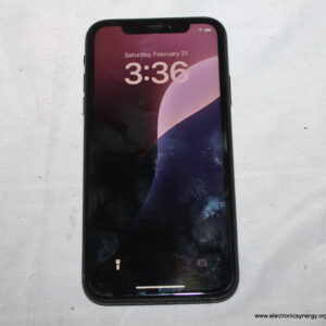 Apple iPhone XR A1994 64GB Black – MDM Locked – For Parts or Reprogramming