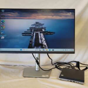 HP ProDesk 600 G3 DM Micro Desktop PC – Intel Core i5-7500T, 8GB DDR4 RAM, 256GB SSD, Windows 11 Pro