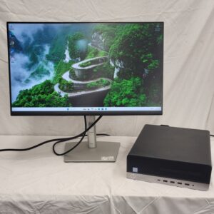 HP ProDesk 600 G4 SFF Desktop (Intel i3-8100, Windows 11 Pro)