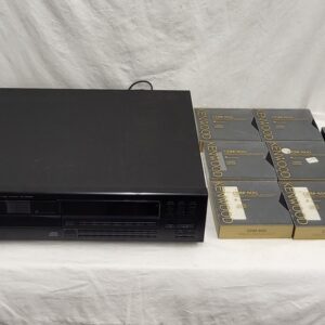 Kenwood DP-M5550 6+1 CD Player w/ 9 Cartridges & Remote JD052826