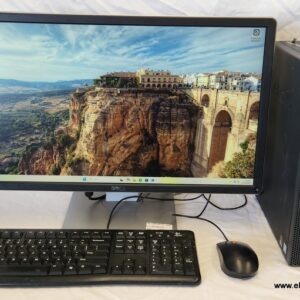 Lenovo ThinkCentre M710s Intel i5-6500 8GB RAM 240GB SSD Windows 11 Pro /w Monitor Keyboard & Mouse HR042802