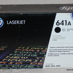 HP 641A Black, Cyan & Yellow Toner Cartridges (C9720A Series, Genuine LaserJet Supplies)