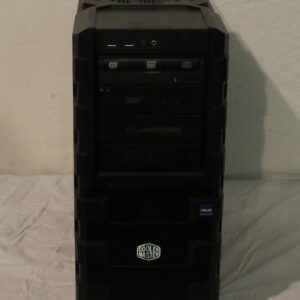 Cooler Master Full-Size ATX Desktop Computer Case with DVD-RW & 600W Cooler Master Power Supply
