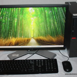 Lenovo ThinkCentre M710s Intel i5-7400 8GB DDR4 128GB SSD DVD-RW Windows 11 Pro /w Monitor Keyboard & Mouse JD042808-2