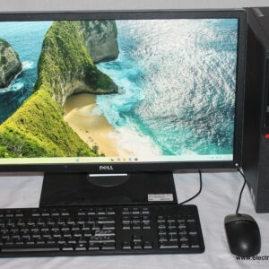 Lenovo ThinkCentre M710s Intel i5-7400 8GB DDR4 128GB SSD DVD-RW Windows 11 Pro /w Monitor Keyboard & Mouse JD042808-3