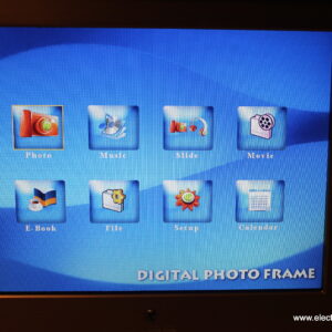Norcent PF-801 Digital Picture Frame – 8" Display for Photos & Slideshows